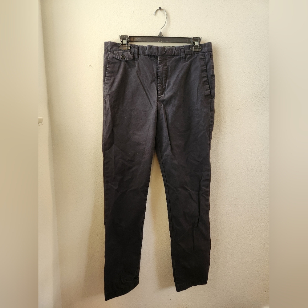 Ted Baker London Chinos Men's Genay Irvine Slim Fit Casual‎ Trouser Black 30R